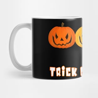 Trick or Treat Jack-O-Lantern Pumpkin Faces Mug